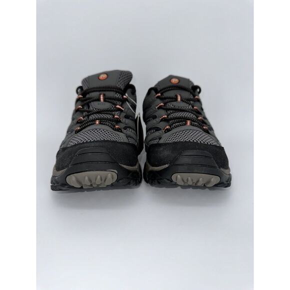 Merrell Hiking Shoes Gray Moab 2 GTX Vibram Goretex Leather J06039 Men’s Size 12 - Picture 2 of 12